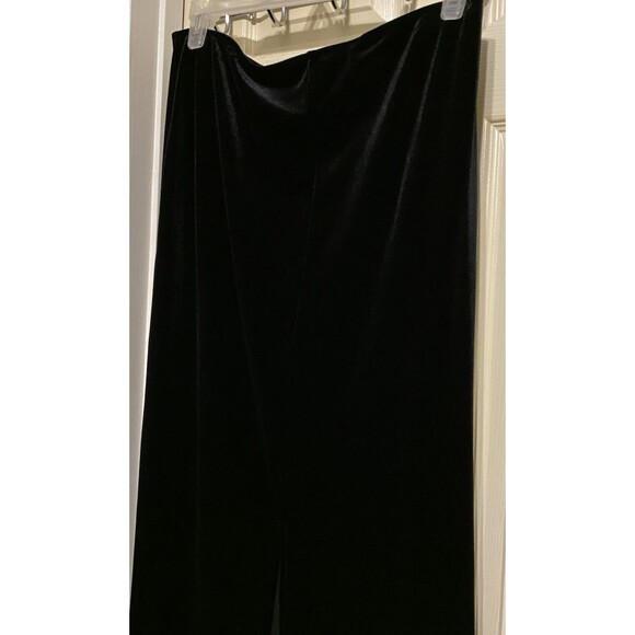 Vintage RAG USA Y2K Velvet Maxi Skirt Womens L Fairy Whimsigoth Grunge Goth Long - Picture 3 of 13